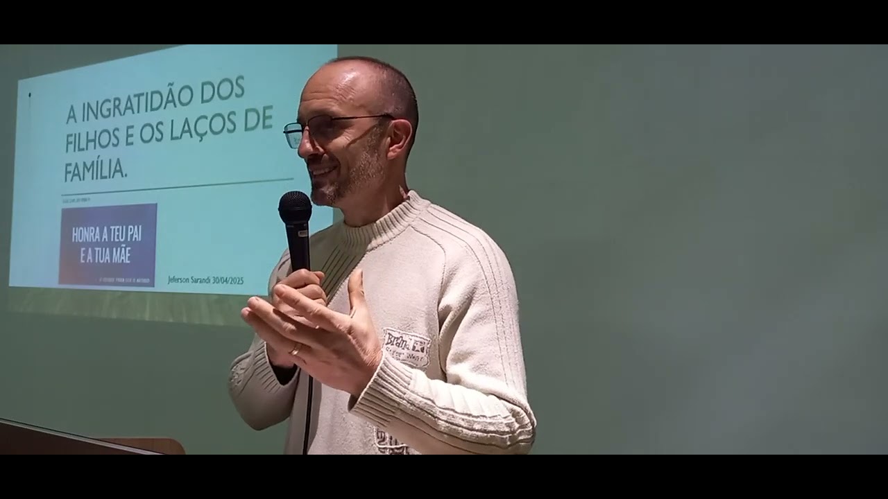 A Ingratidão dos Filhos e os Laços de Família, palestra espírita por Jeferson Perosa