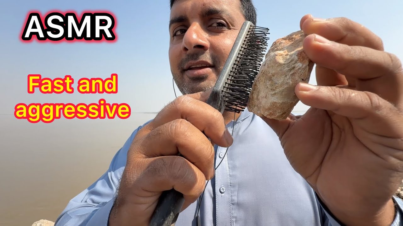 ASMR fast and aggressive tapping 