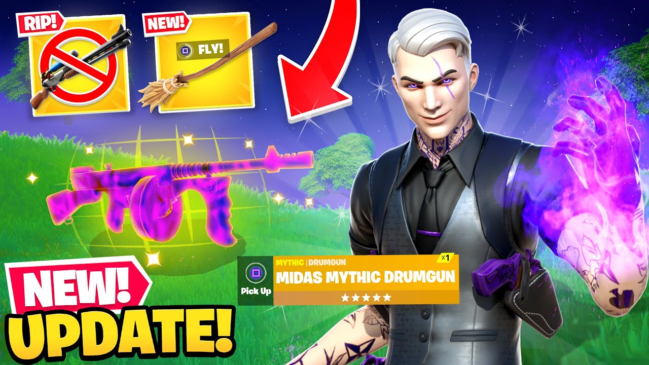*НОВОЕ* ОБНОВЛЕНИЕ FORTNITEMARES — ЭПИЧЕСКОЕ в Fortnite! (Мидас, Мифик и многое другое)
