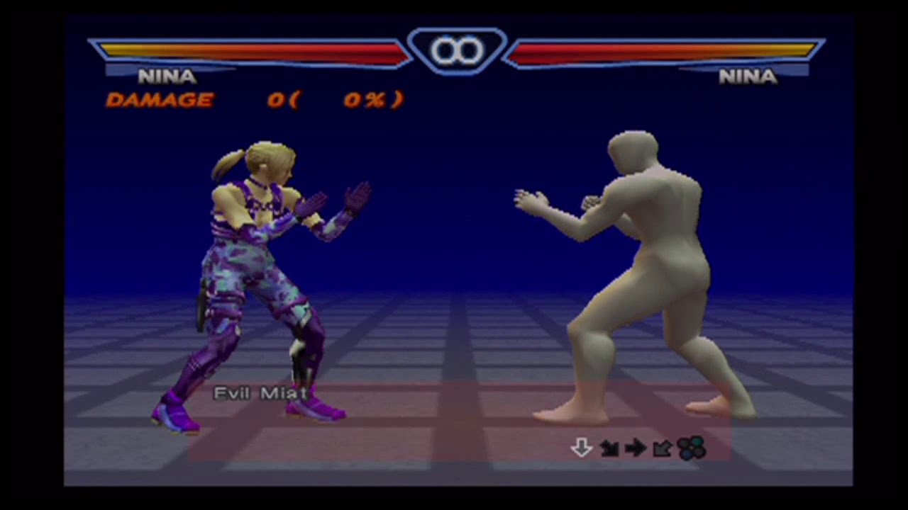 E24K's Tekken 4 - Nina Command List