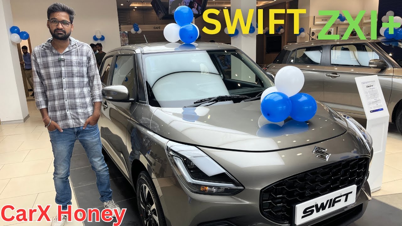 New Maruti Swift ZXI Plus 2024 || Full Detailed Walkaround Review || CarX Honey