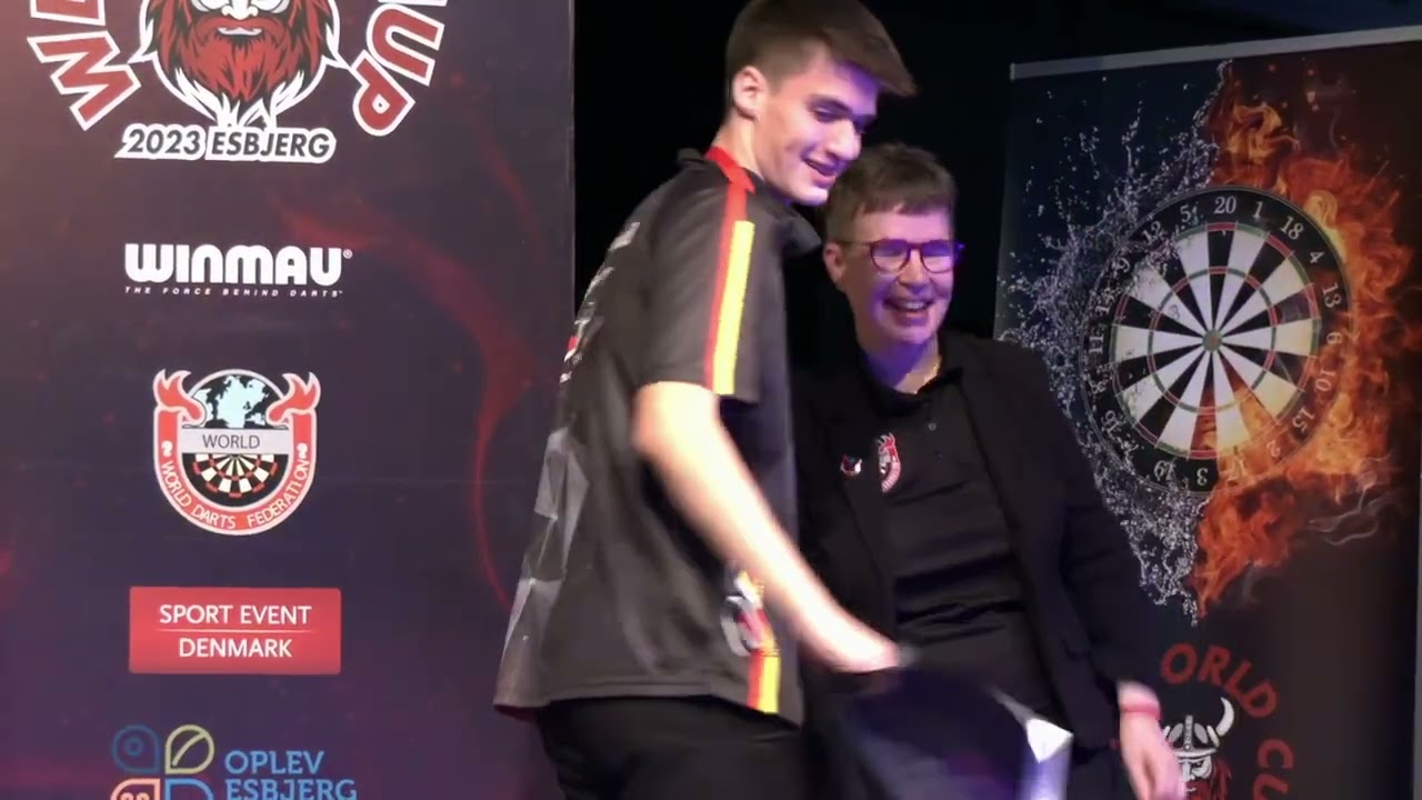 WDF World Cup 2023 - Boys Singles price ceremony
