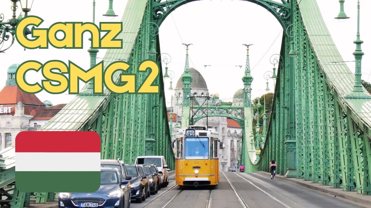 Hungary, Budapest: Ganz CSMG2 tramways
