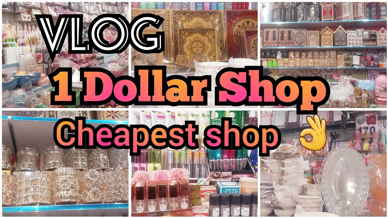 1 Dollar Shop Narowal | cheapest shop in narowal | #newvlog #viralvlogs | Maha Shahid vlogs