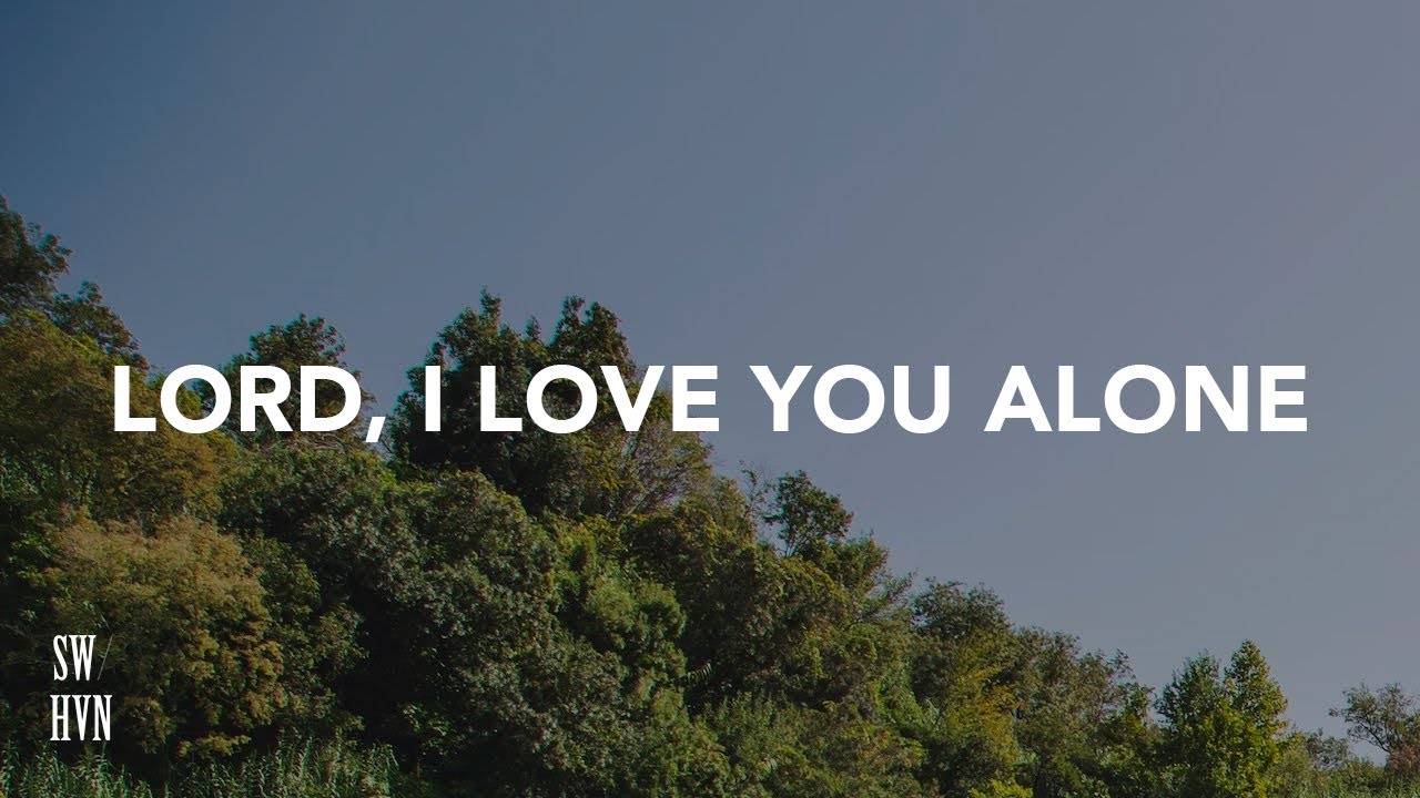 Lord I Love You Alone (Quiet) Acoustic Christian Music l Worship Piano Meditation