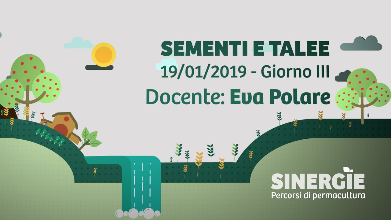 Sinergie, Percorsi di Permacultura. Sementi e talee