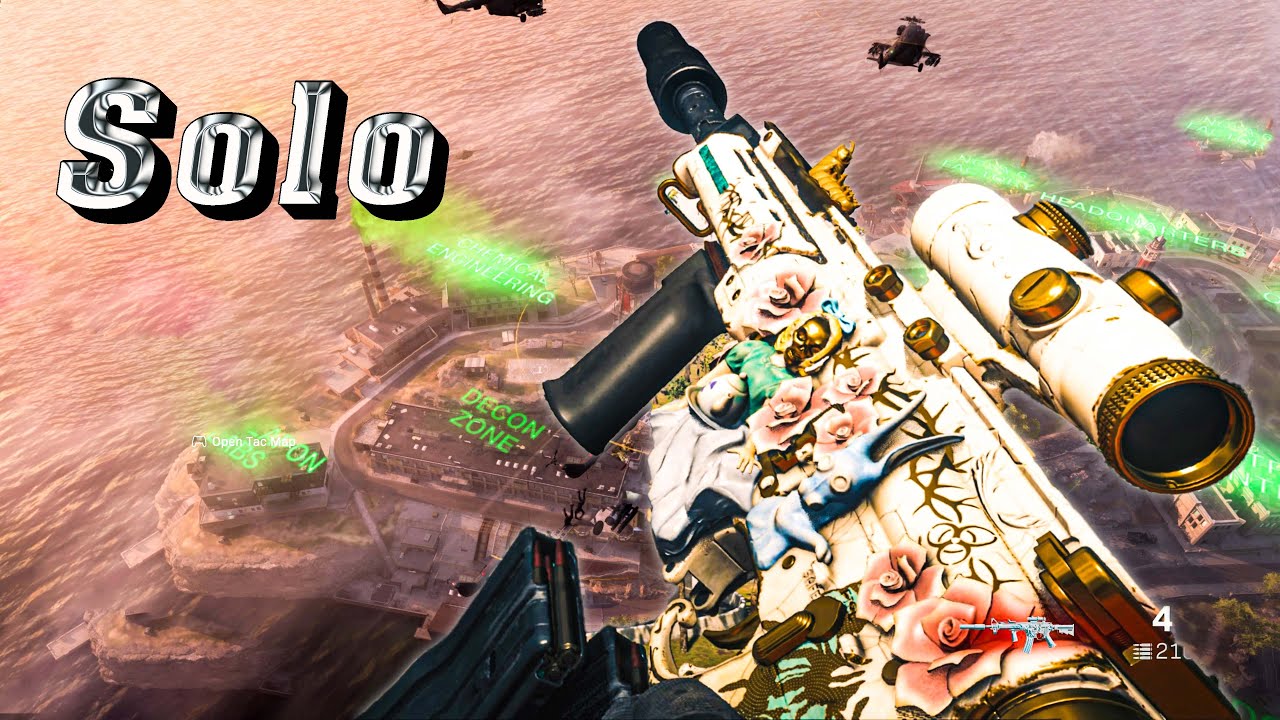 Rebirth island Warzone Solo Gameplay XM4 (No Commentary)