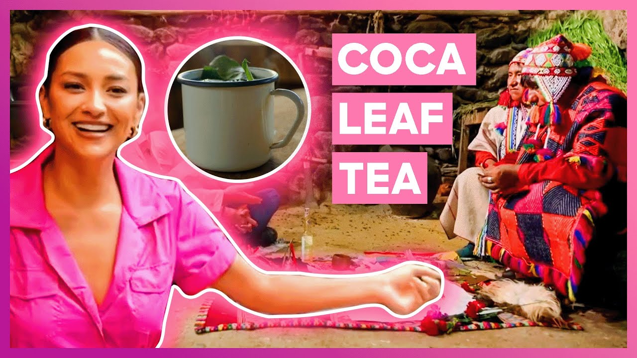 Shay Mitchell Tastes Coca Tea In Peru With Shamans | Thirst With Shay Mitchell