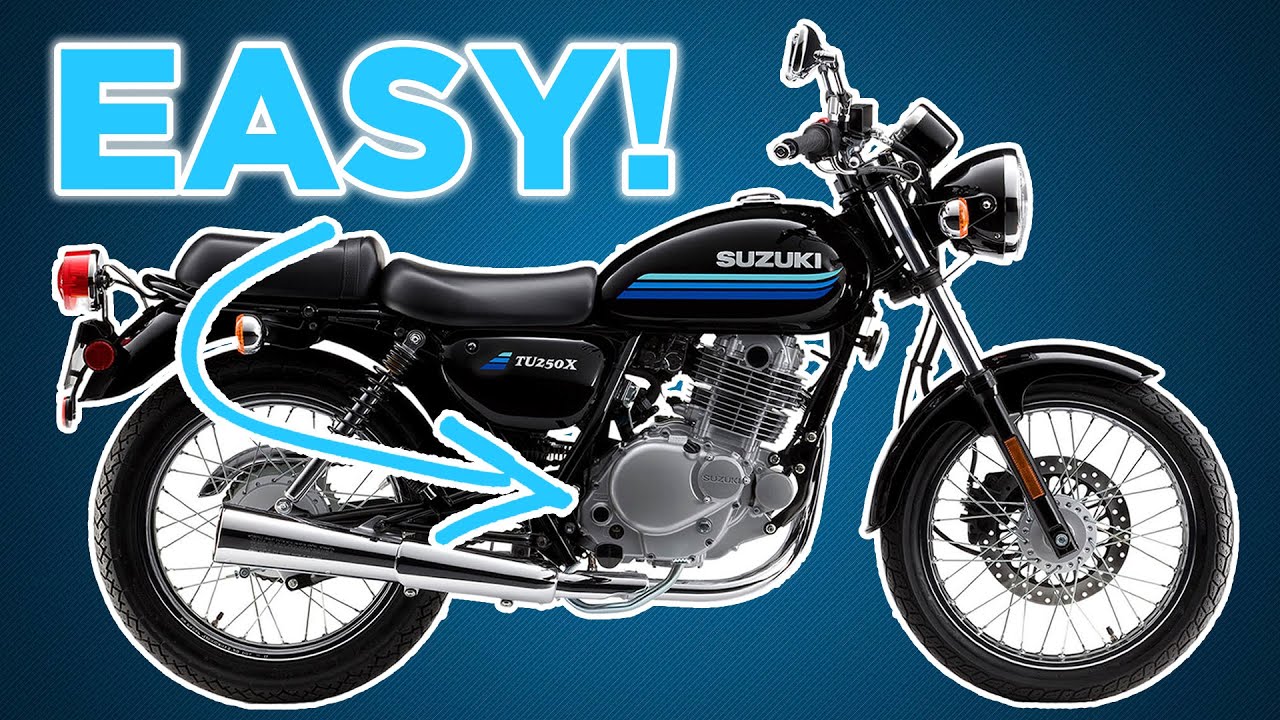 How To Change Oil Suzuki TU250