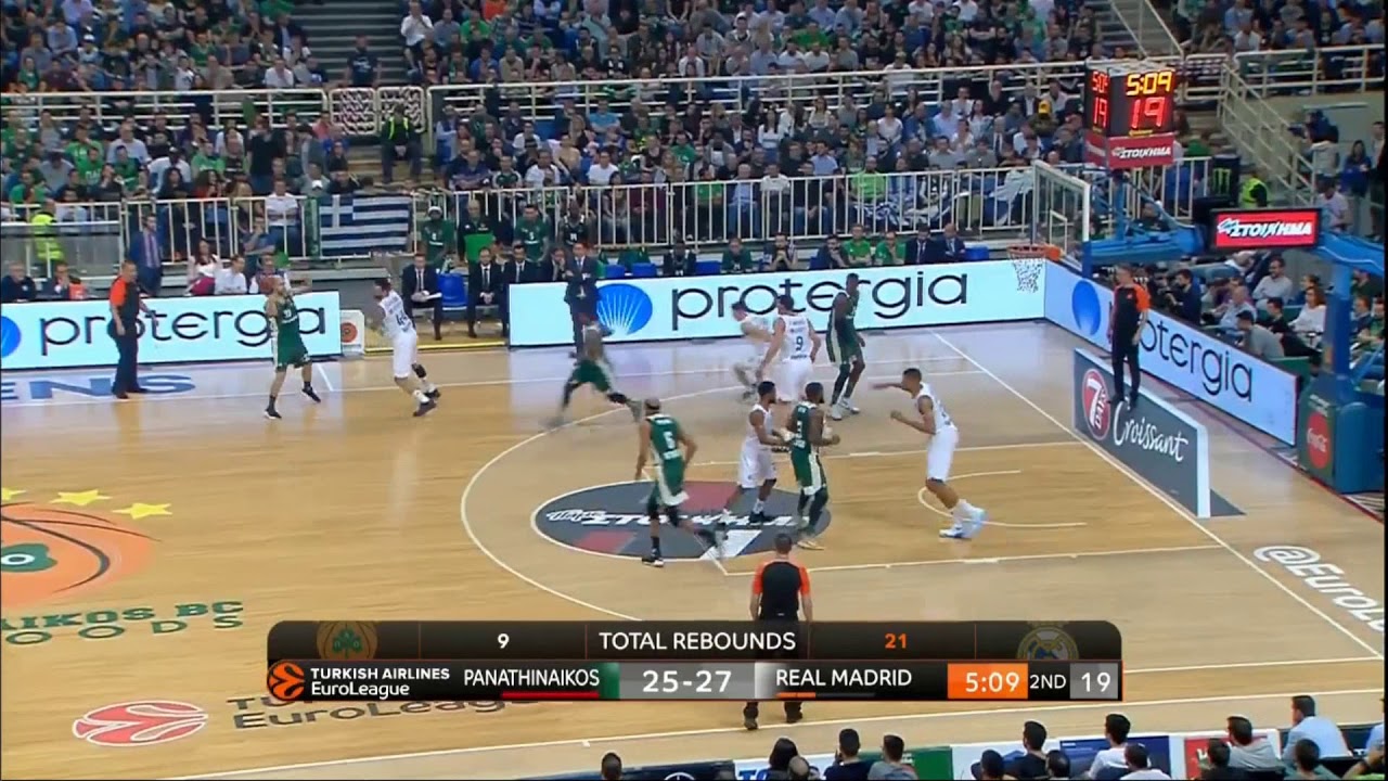 Xavi Pascual: Zipper Pick and Roll (Panathinaikos-Real Madrid)