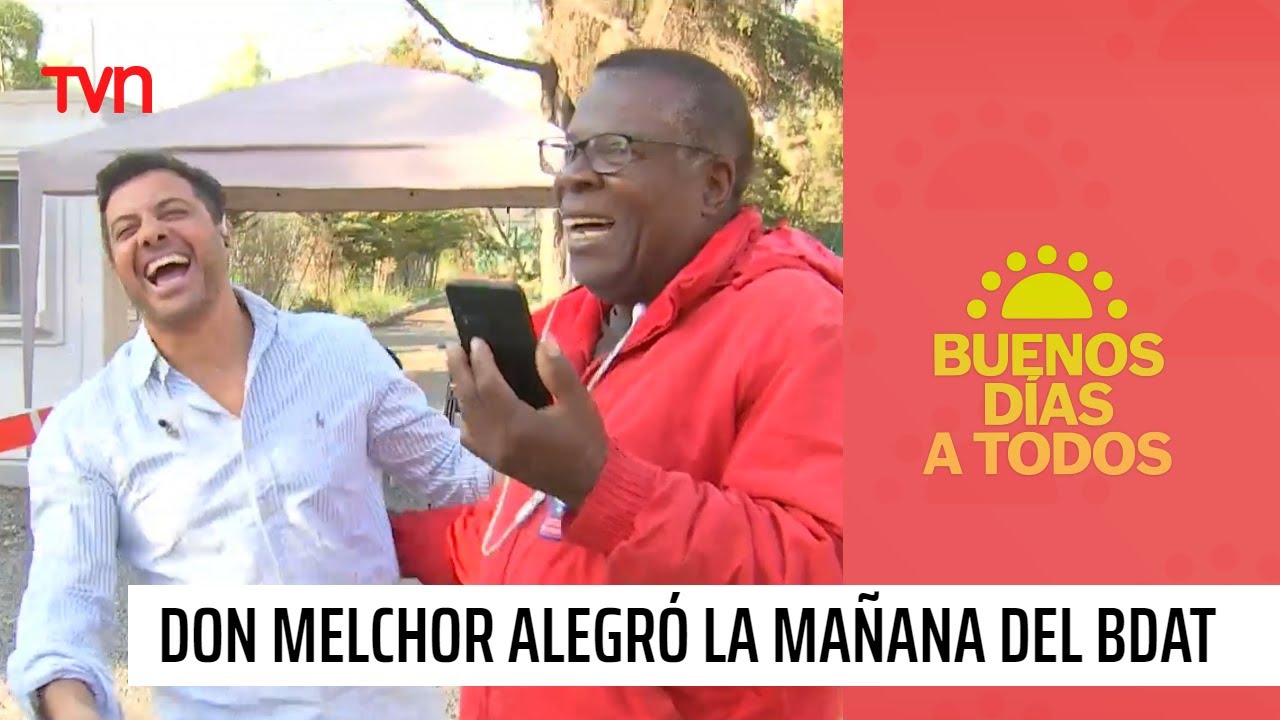Don Melchor llen&oacute; de alegr&iacute;a la ma&ntilde;ana del Matinal de Chile | Buenos d&iacute;as a todos