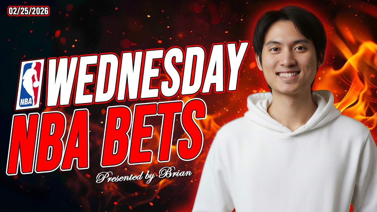 (SWEEP!🧹) NBA PICKS TODAY | WEDNESDAY | 02/25/26 | FREE NBA Best Bets, Player Props, & Predictions