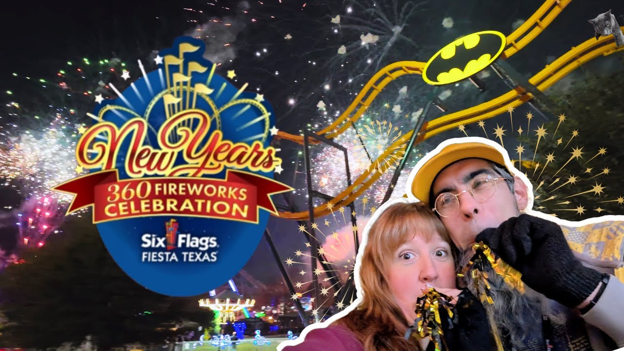 Six Flags Fiesta Texas New Years Eve 2025!