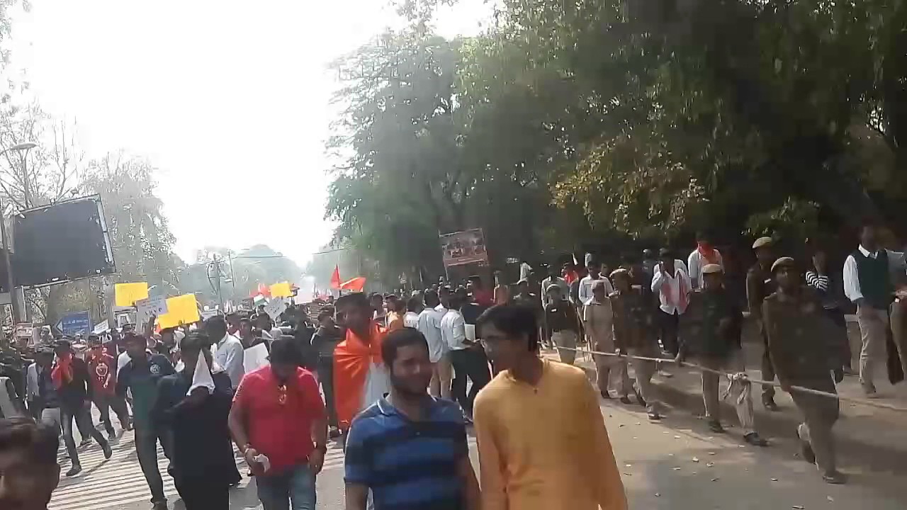 ABVP MARCH .... ON 2nd MARCH