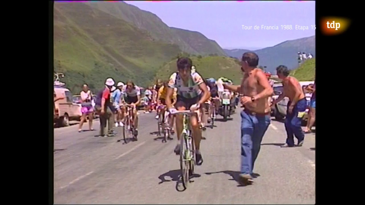 TOUR DE FRANCIA 1988 ETAPA 15 LUZ ARDIDEN