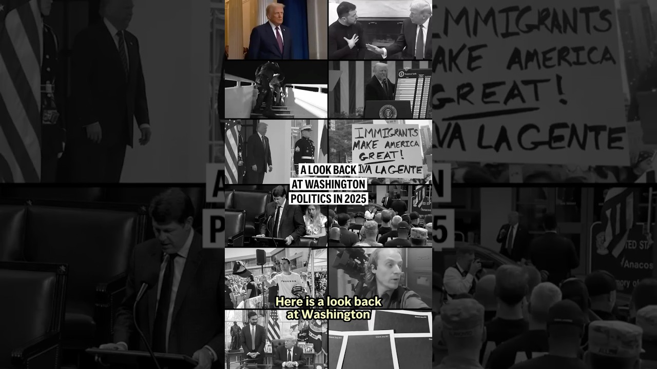 A look back at Washington politics in 2025