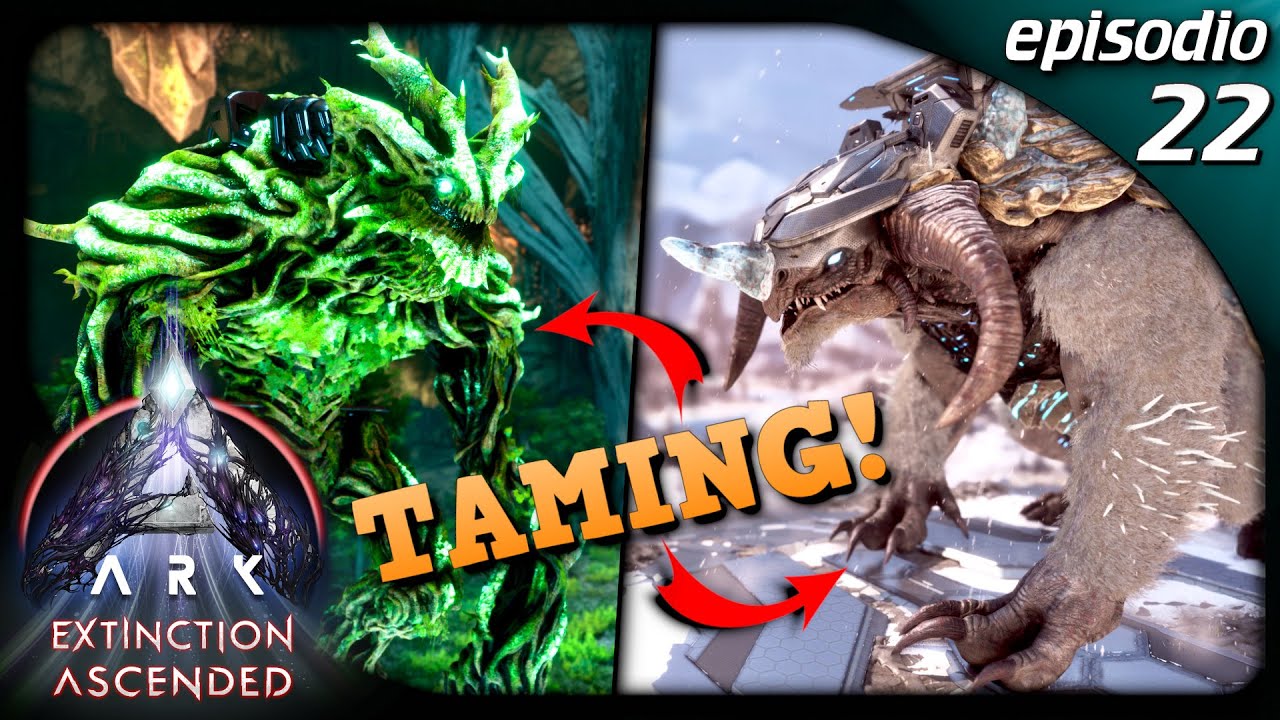 ADDOMESTICHIAMO I TITANI USANDO IL NOSTRO MEK ! | Ark Extinction Ascended | Gameplay ITA | EP.22