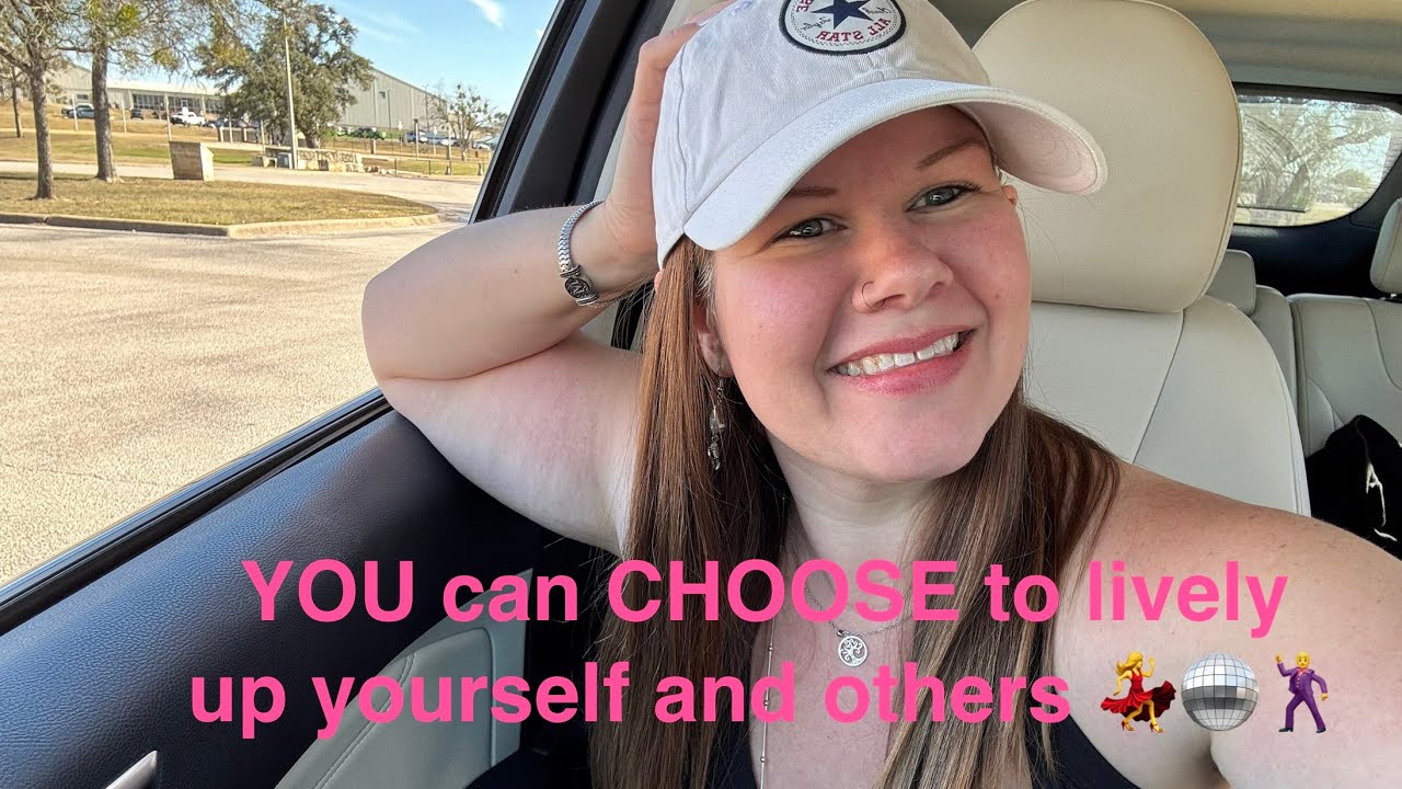 YOU can CHOOSE to lively up yourself 💃🪩🕺 