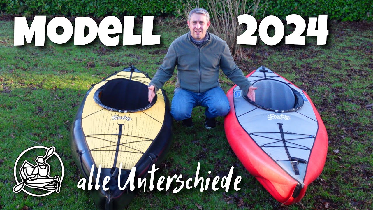 Das brandneue Gumotex Swing 1 Modell 2024, alle Neuerungen im Vergleich