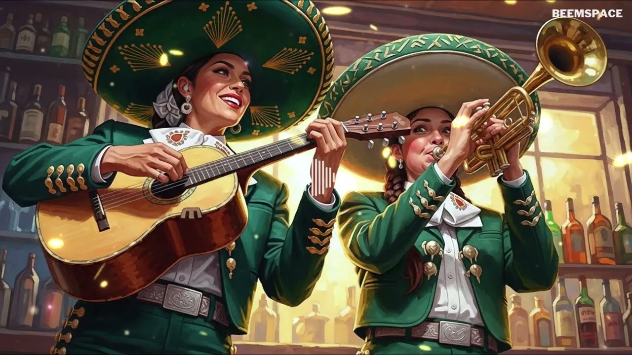 ❤️Fiesta en Alegria: Mariachi & Ranchera Instrumental | 🎵Mèxico Violin, Trumpet & Guitar Music