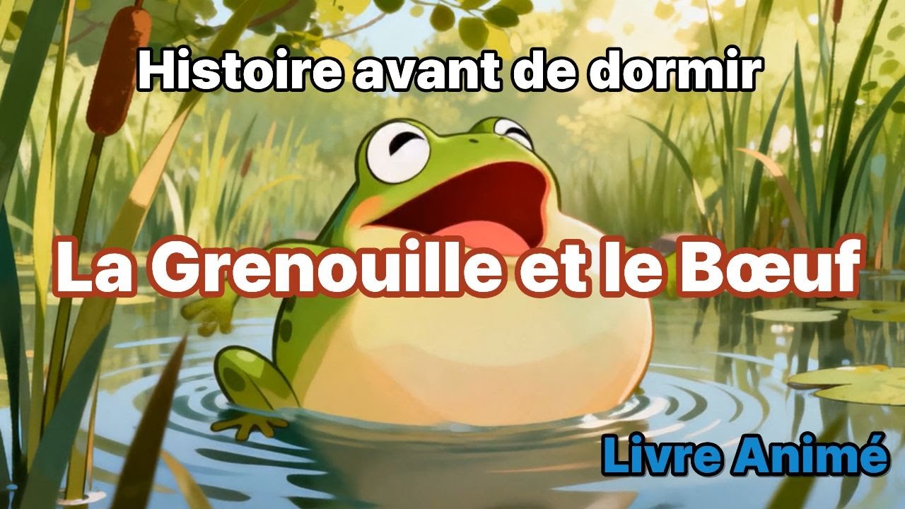[ Histoire avant de dormir ] La Grenouille et le Bœuf/Conte pour enfant