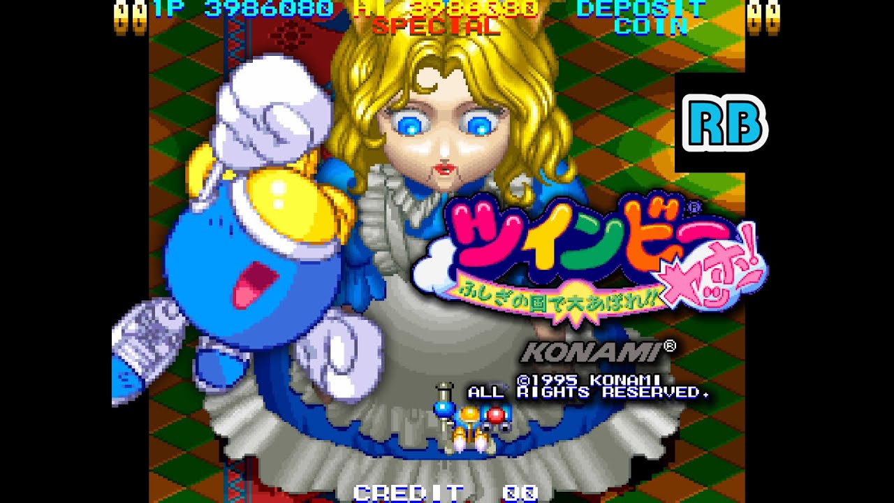 1995 [60fps] Twin Bee Yahhoo! Special Mode ALL