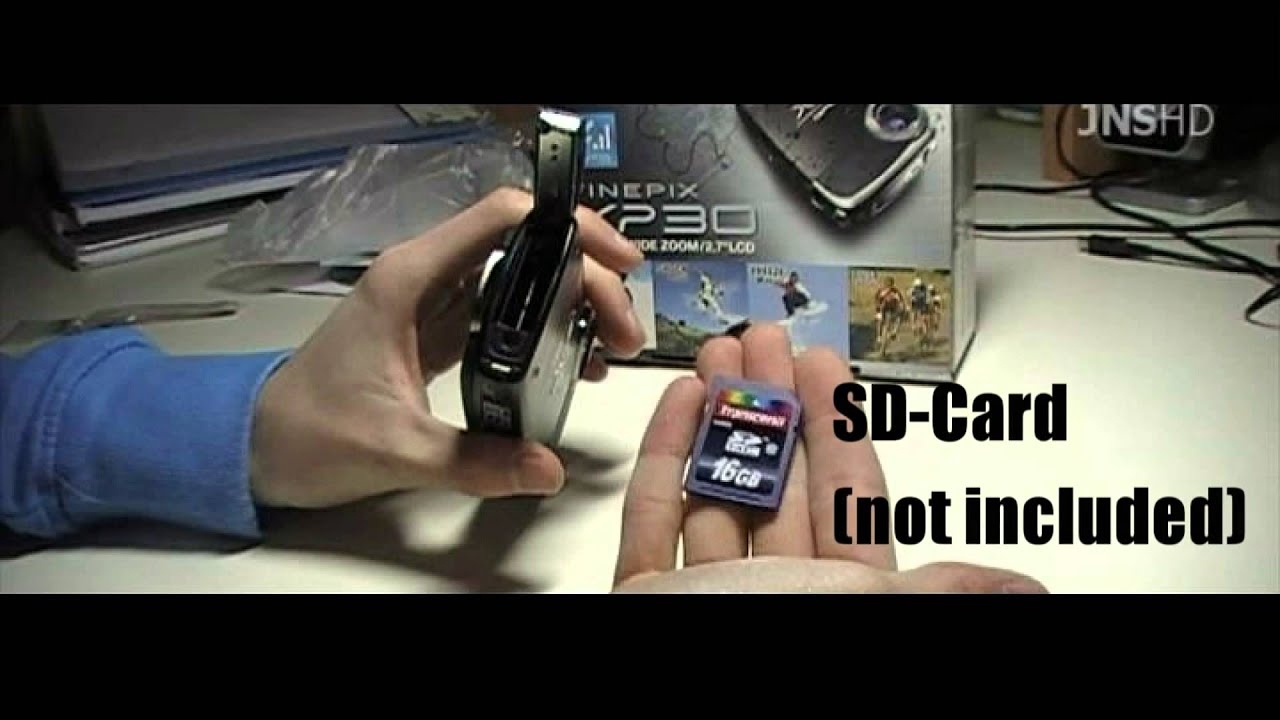 FujiFilm FinePix XP30 - Unboxing + Underwater test ᴴᴰ