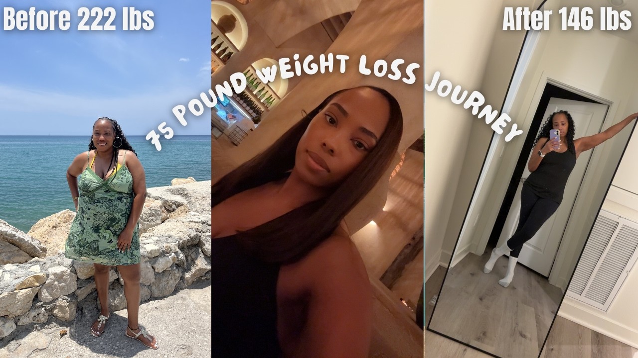 My 75 pound weight loss transformation| honest storytime of everything I did | Lifestyle rebrand