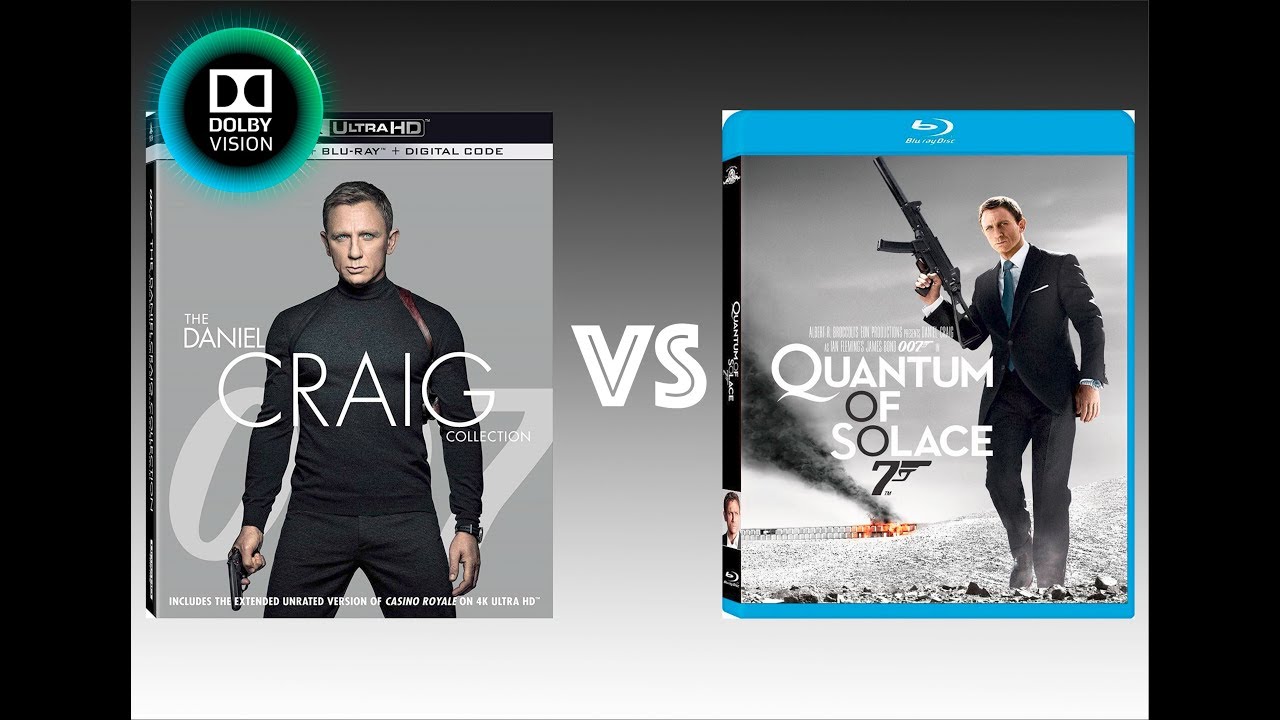 ▶ Comparison of Quantum of Solace 4K (2K DI) Dolby Vision vs Regular Version
