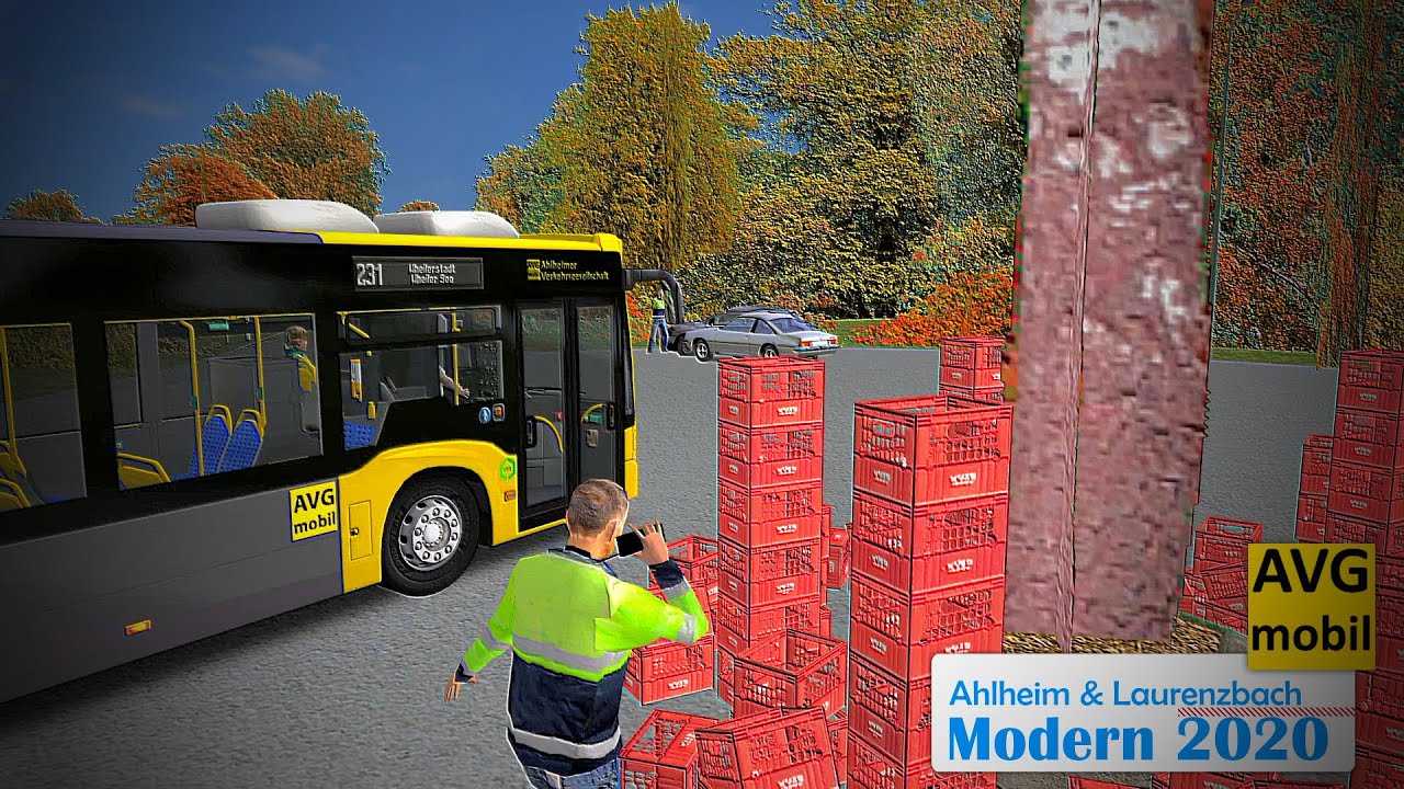 OMSI 2 Ahlheim Laurenzbach 2020 MODERN | Kisten stapeln am Wheiler See ☆ Let's Play OMSI 2 | #946