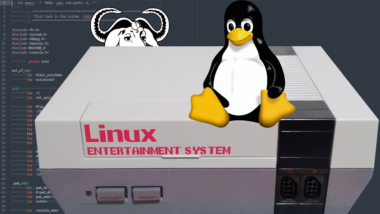 Linux Running On An NES?