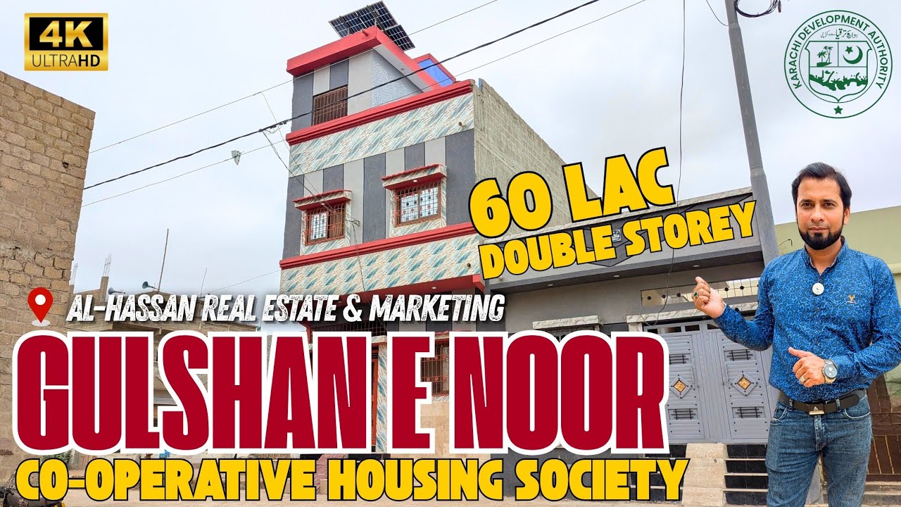 Gulshan e Noor Cooperate Housing Society 60 Lac ka Ghar | Al Hassan Real Estate & Marketing