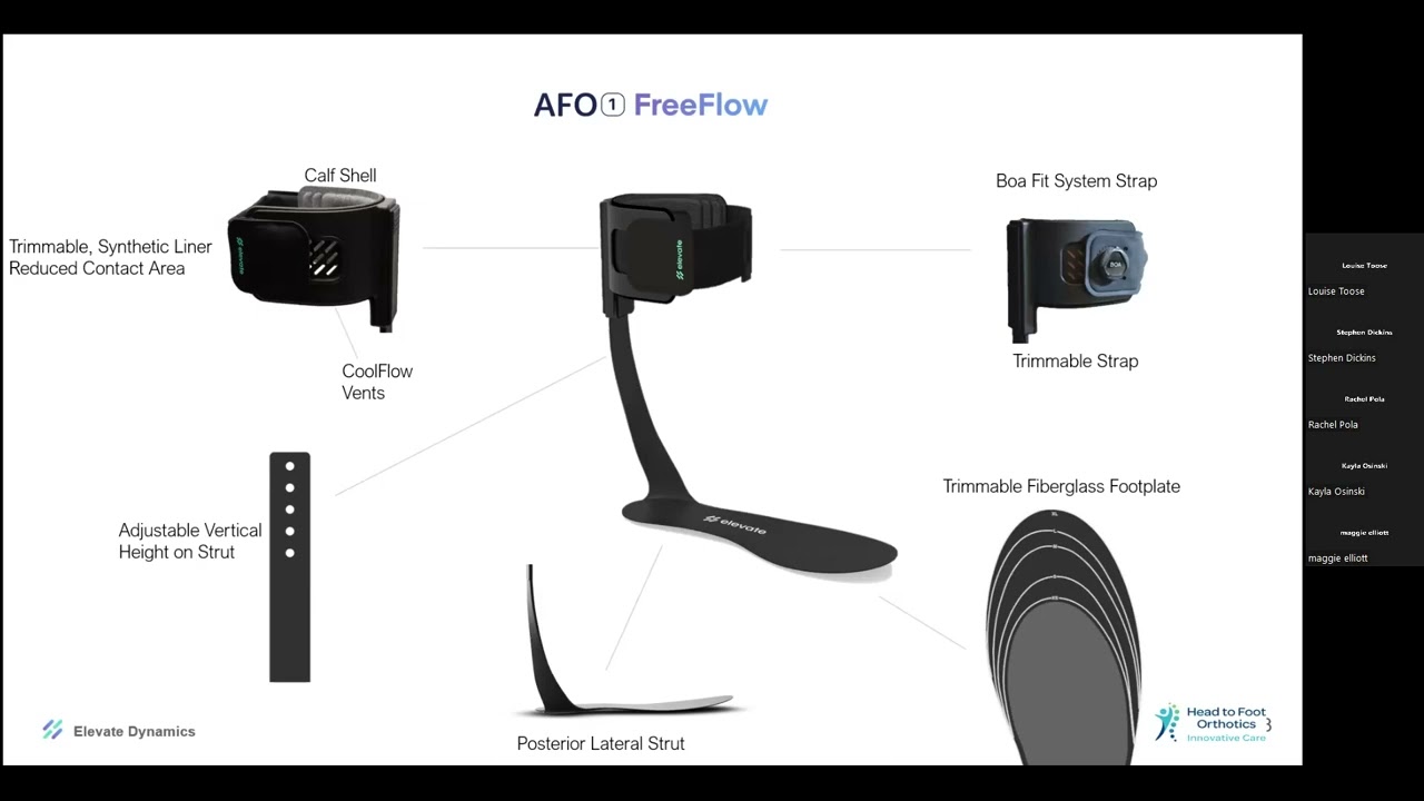 An Elevated AFO Experience