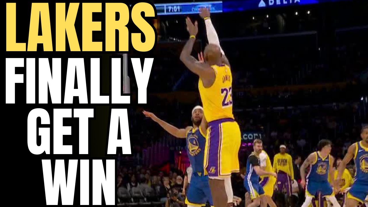 LAKERS GET THE WIN VS KINGS