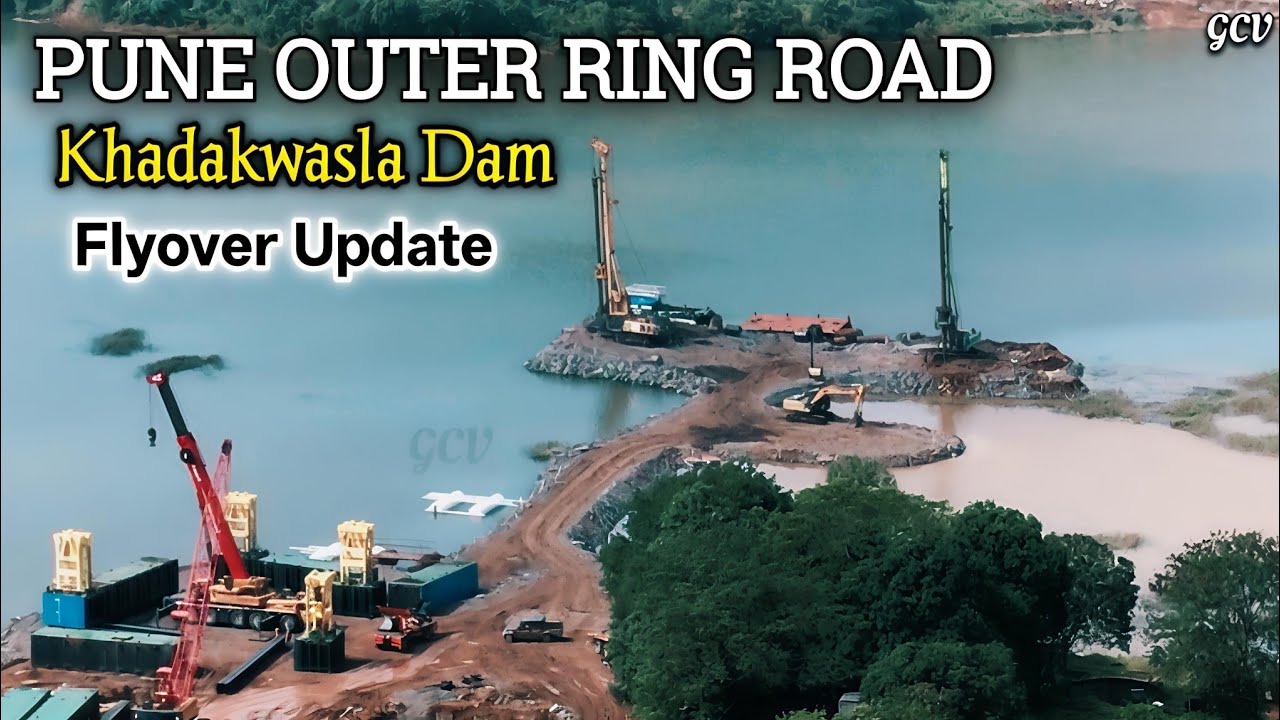 Pune Outer Ring Road Khadakwasla Dam Latest Progress | Pune Ring Road Package w3 progress update 