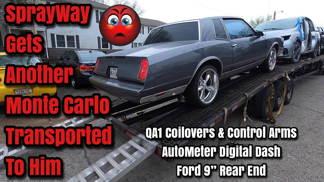 LS Swapped 86 Monte Carlo CL - AutoMeter Digital Dash QA1 Coilovers Control Arms Suspension Ford 9