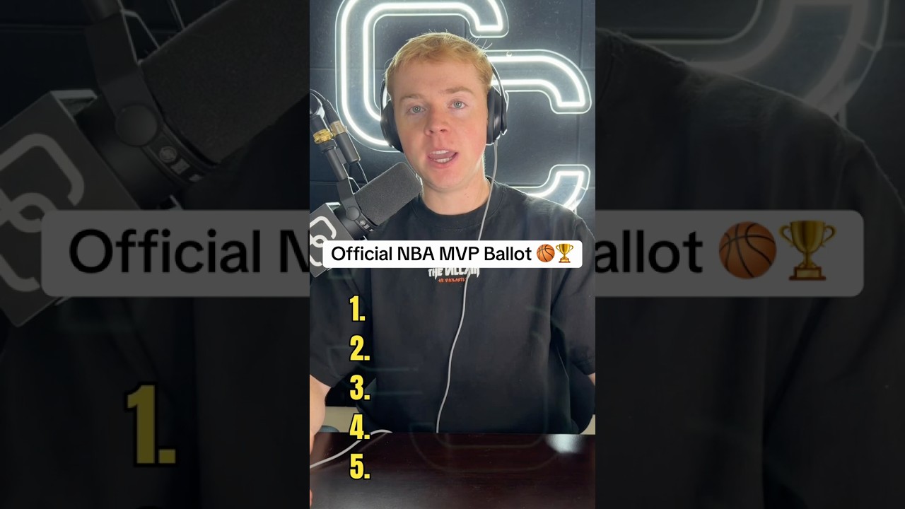 Мой официальный бюллетень для голосования за MVP НБА 🏀 🏆 #шорты