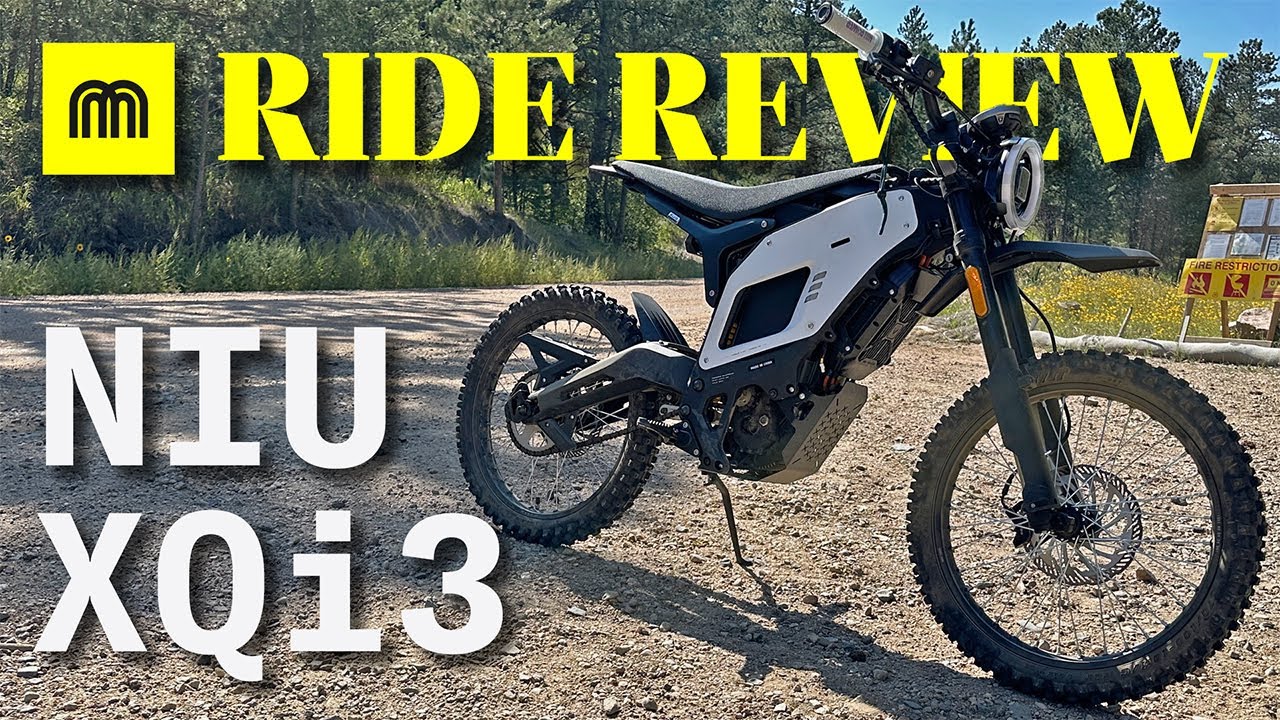 NIU XQi3 Trail Ride