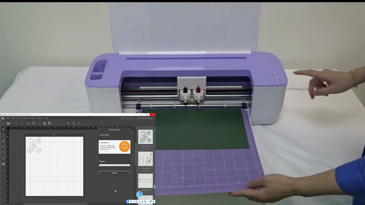 Layered Cutting Video for AP-SMART Plotter Cutter