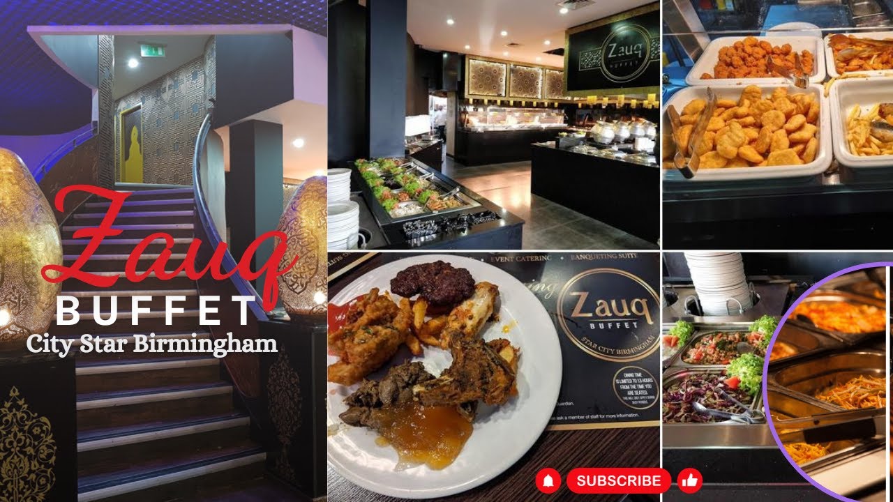 Zauq Buffet Star City Birmingham | halal food Review
