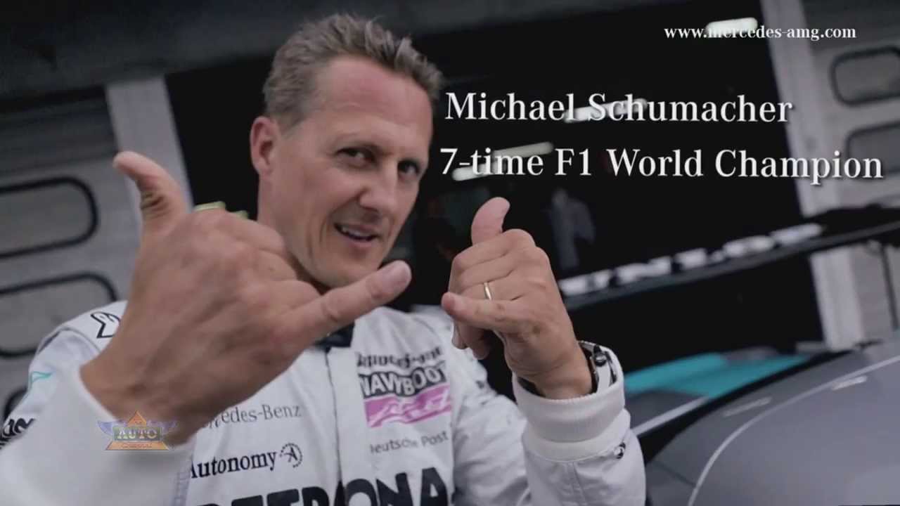 Michael Schumacher Drives the Mercedes SLS AMG GT3