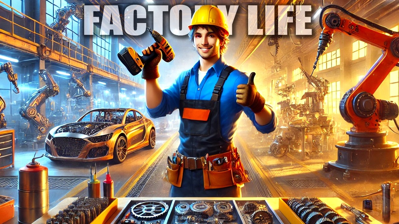 This is a NEW Factory Simulation Game...