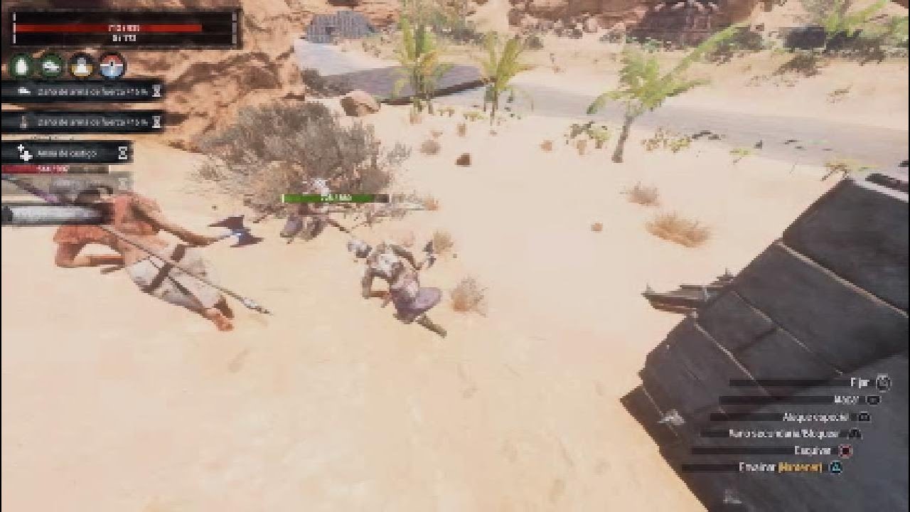 Conan Exiles - a normal day 😅 pvp Raid Defense