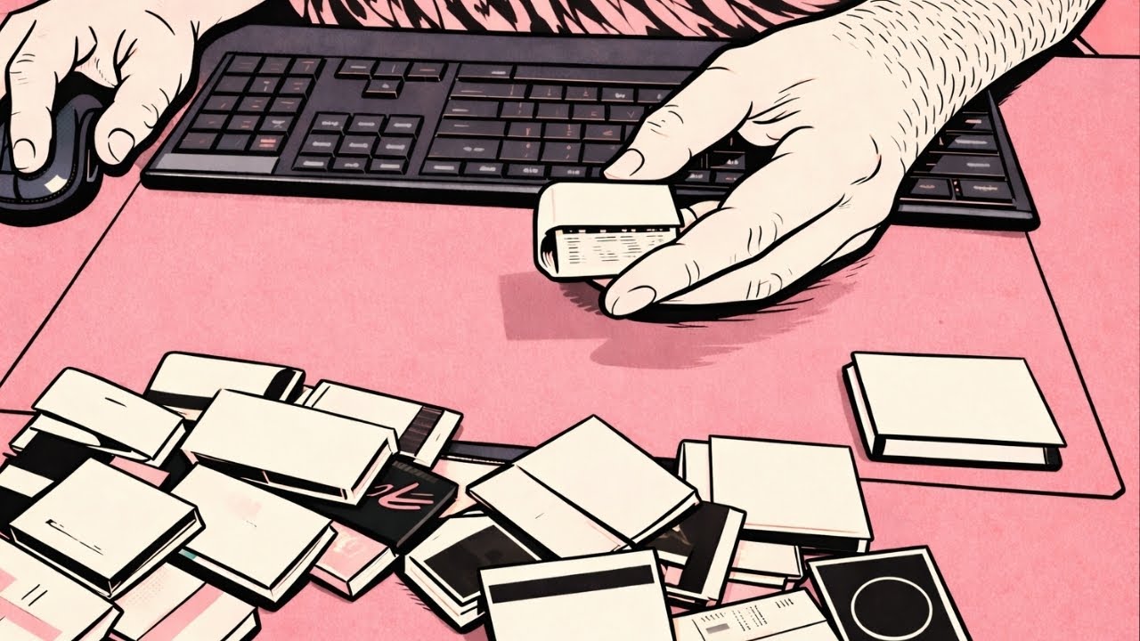 ASMR | Cataloguing Vintage Matchbooks Quietly (No Talking)