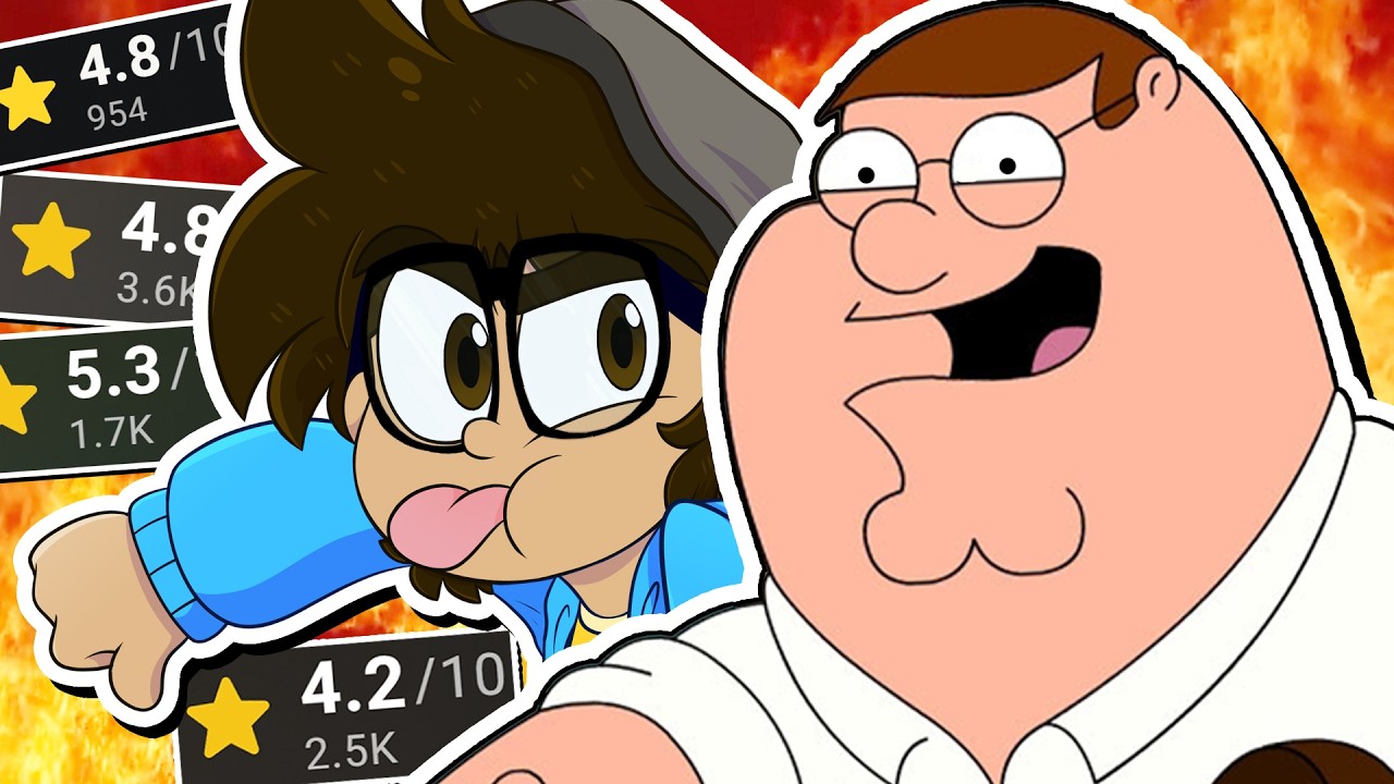 Porque Family Guy não funciona.
