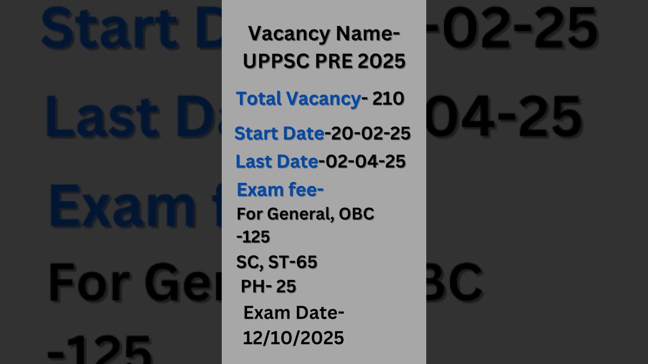 uppsc pre 2025 #sarkarinaukri #uppsc #uppscpre