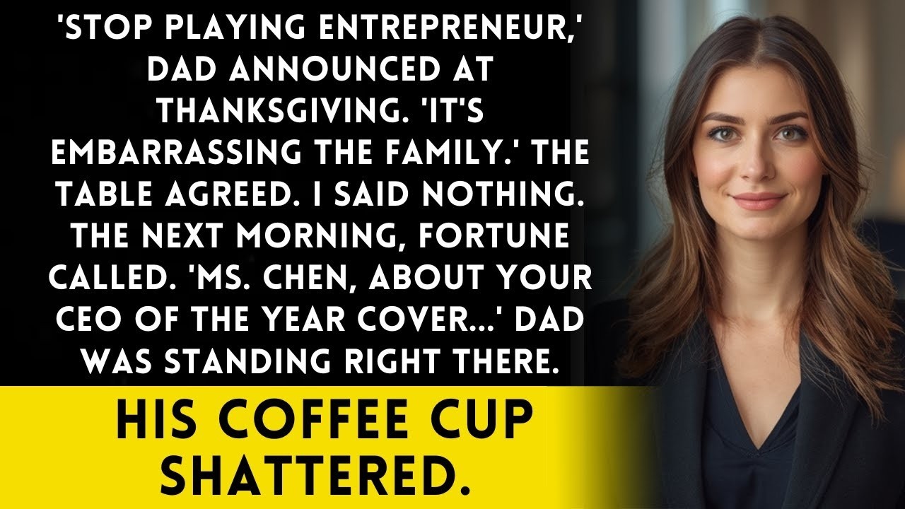 Dad Said 'Stop Playing Entrepreneur' — Then Fortune Magazine Called My Name