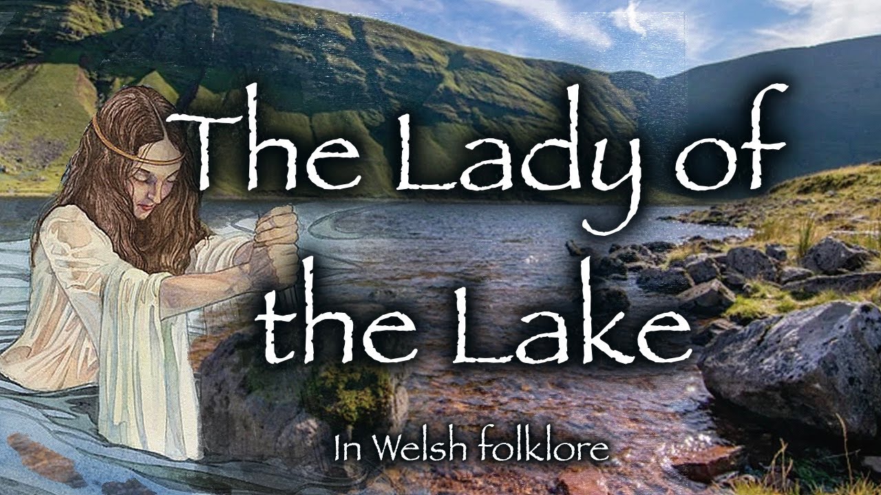 Discover the original 'Lady of the Lake' from Celtic folklore : The fairy girl of Llyn y Fan Fach.
