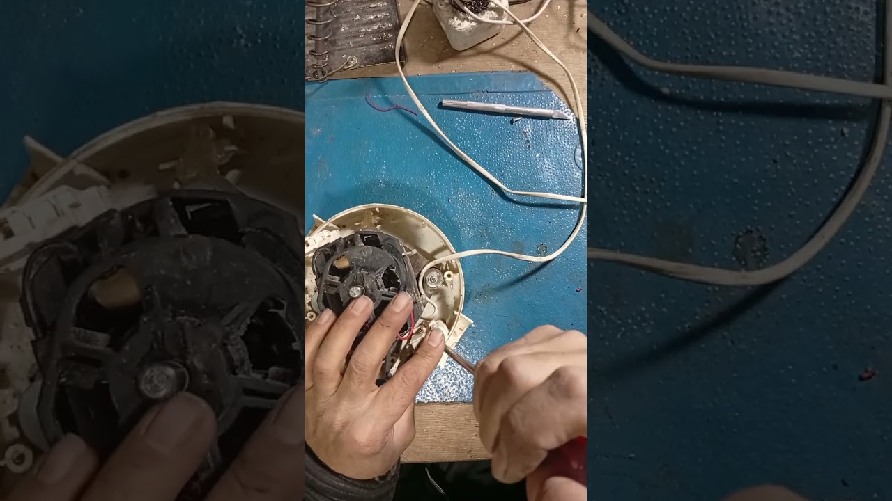 به همین راحتی تعمیر شد (آسیاب برقی)