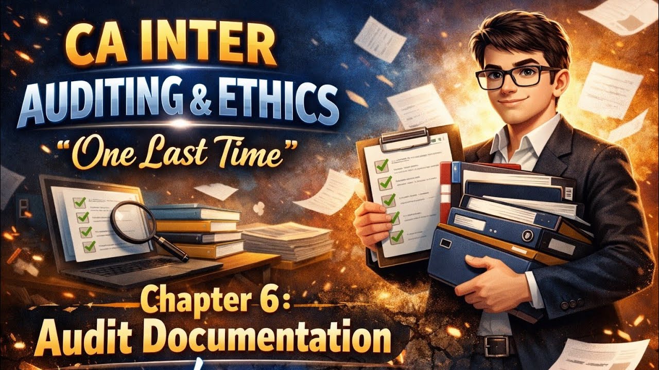 Audit Documentation 📑 5 Marks Sure Shot 🙌🏻Only 2 Pages- Just Click 🔜